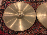1960s Zildjian A New Beat Hi Hat Cymbals 872/1414g #592