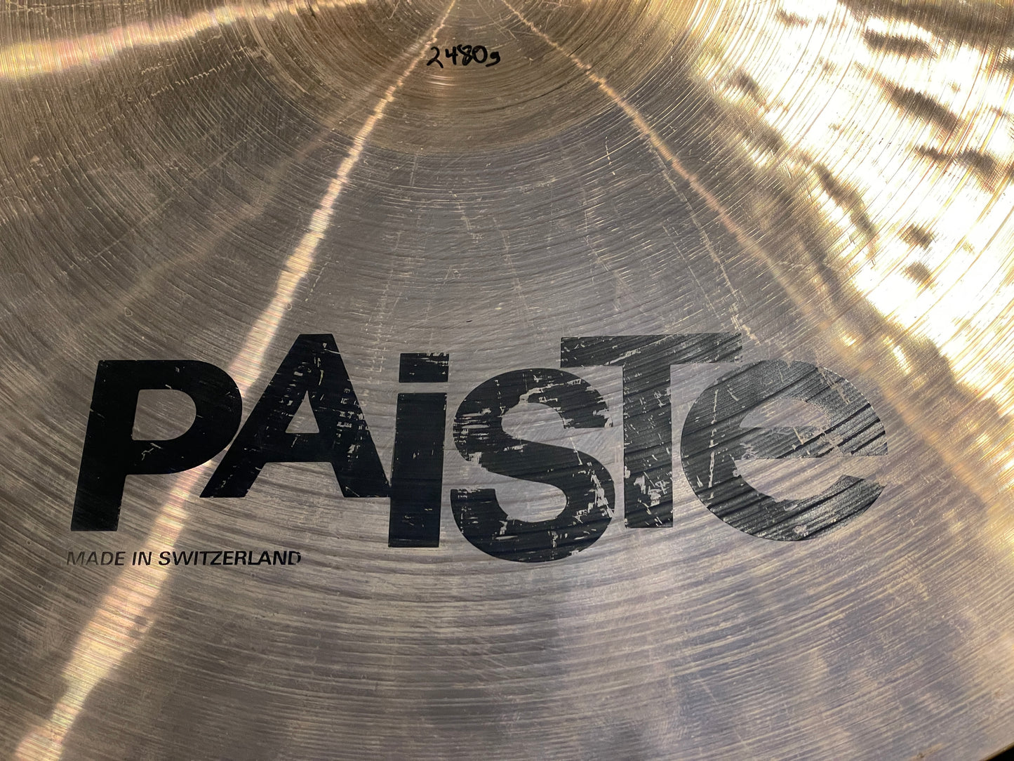 20" Paiste Prototype Ride Cymbal 2480g *Video Demo*