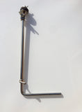 1950s W.F.L. Ludwig Adjustable Cymbal L-Arm Nickel