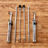 1960s Ludwig 1400 Straight Flat Base Cymbal Stand Pair (2pcs)