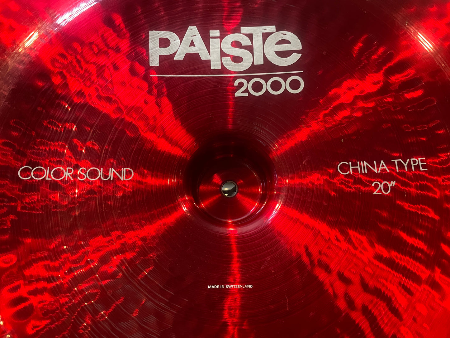 20" Paiste 1990 2000 Color Sound China Type Cymbal 1786g