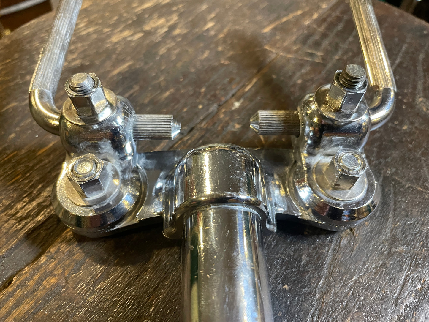 1970s Ludwig No. 781-2 Short Double Tom Post Holder Hollywood Big Beat