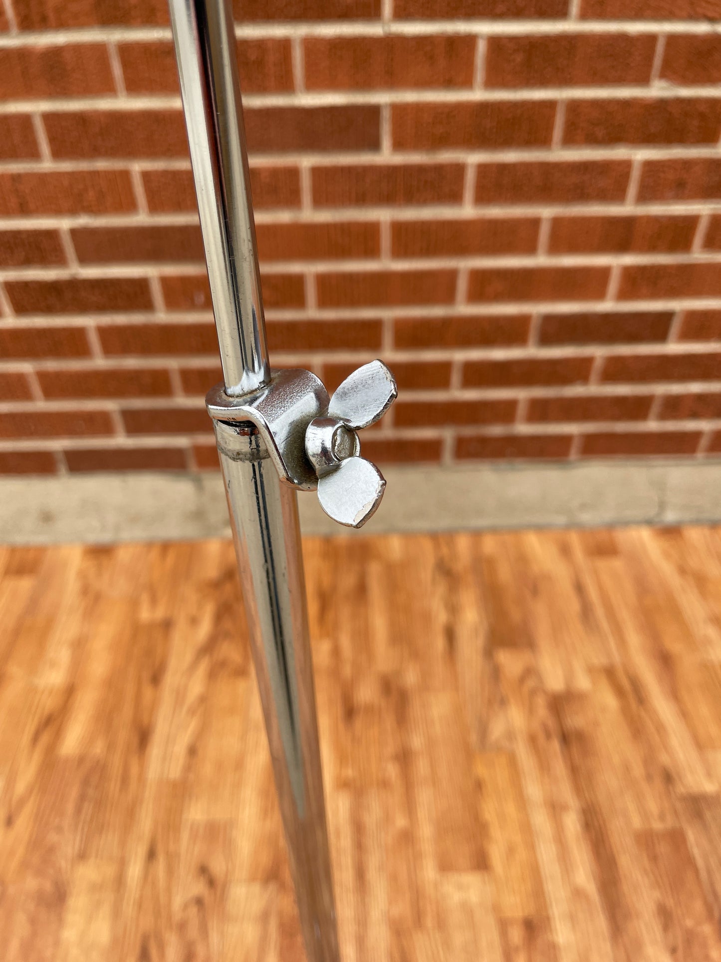 1950s WFL Ludwig Flat Base Cymbal Stand Chrome