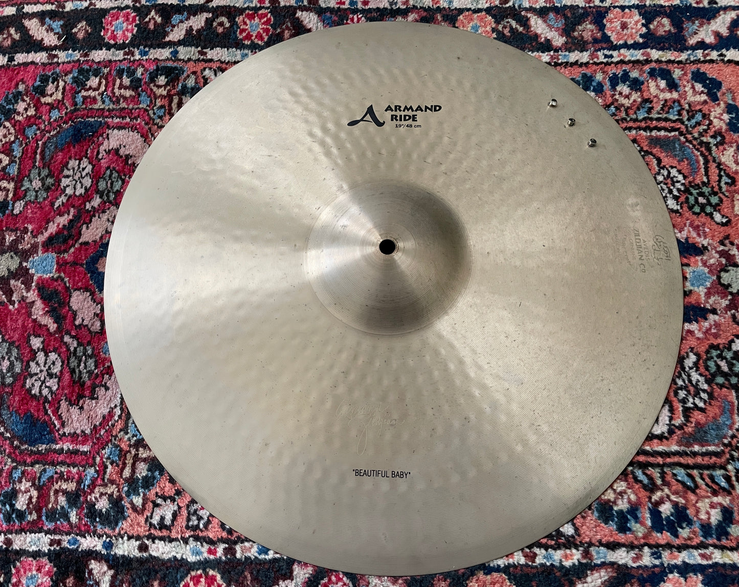 19" A Zildjian A0044 Armand Ride "Beautiful Baby" 1842g #755