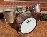 1960s Gretsch Progressive Jazz Drum Set Champagne Sparkle