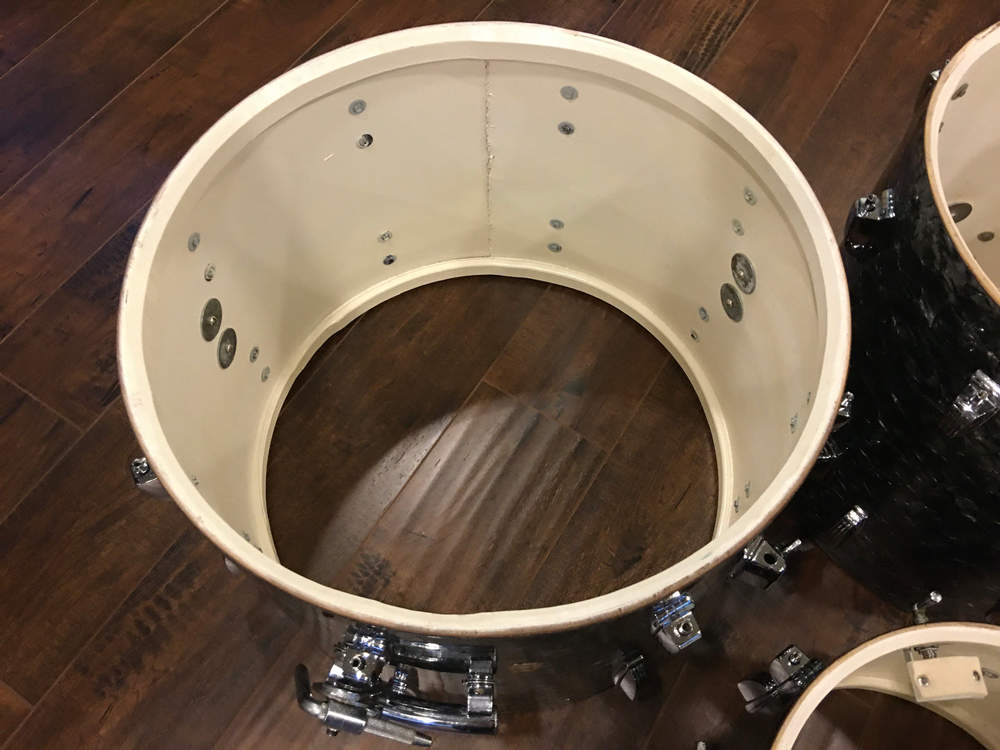 1966 Ludwig Classic Drum Set Black Diamond Pearl 20/13/16