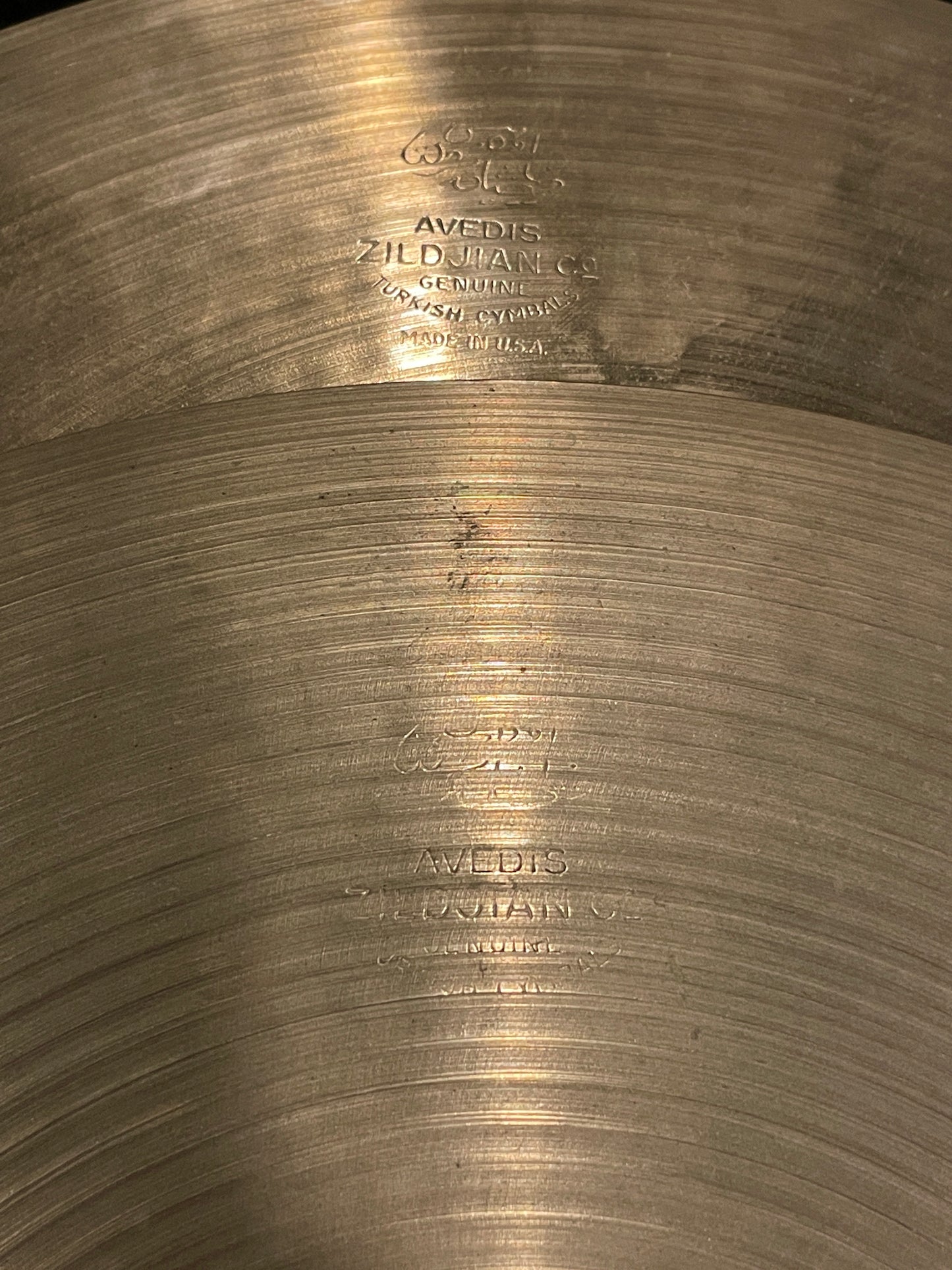 14" Zildjian A 1960s New Beat Hi-Hat Cymbal Pair 850g/1220g #861