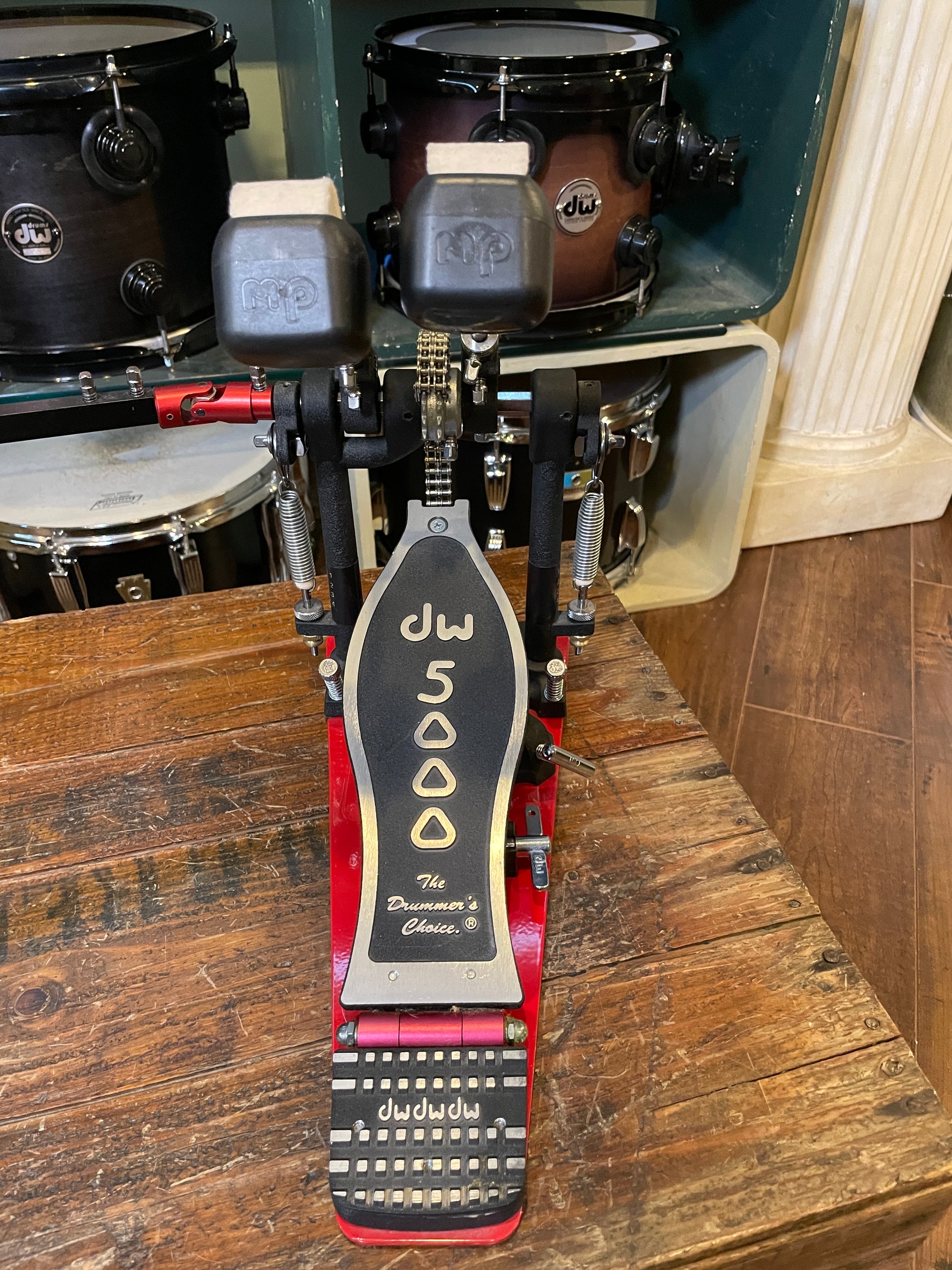 dw 4002 double bass drum pedal DW 5000 Series Turbo Double Bass Drum Pedal DWCP5002TD4 – Drugan's Drums & Guitars