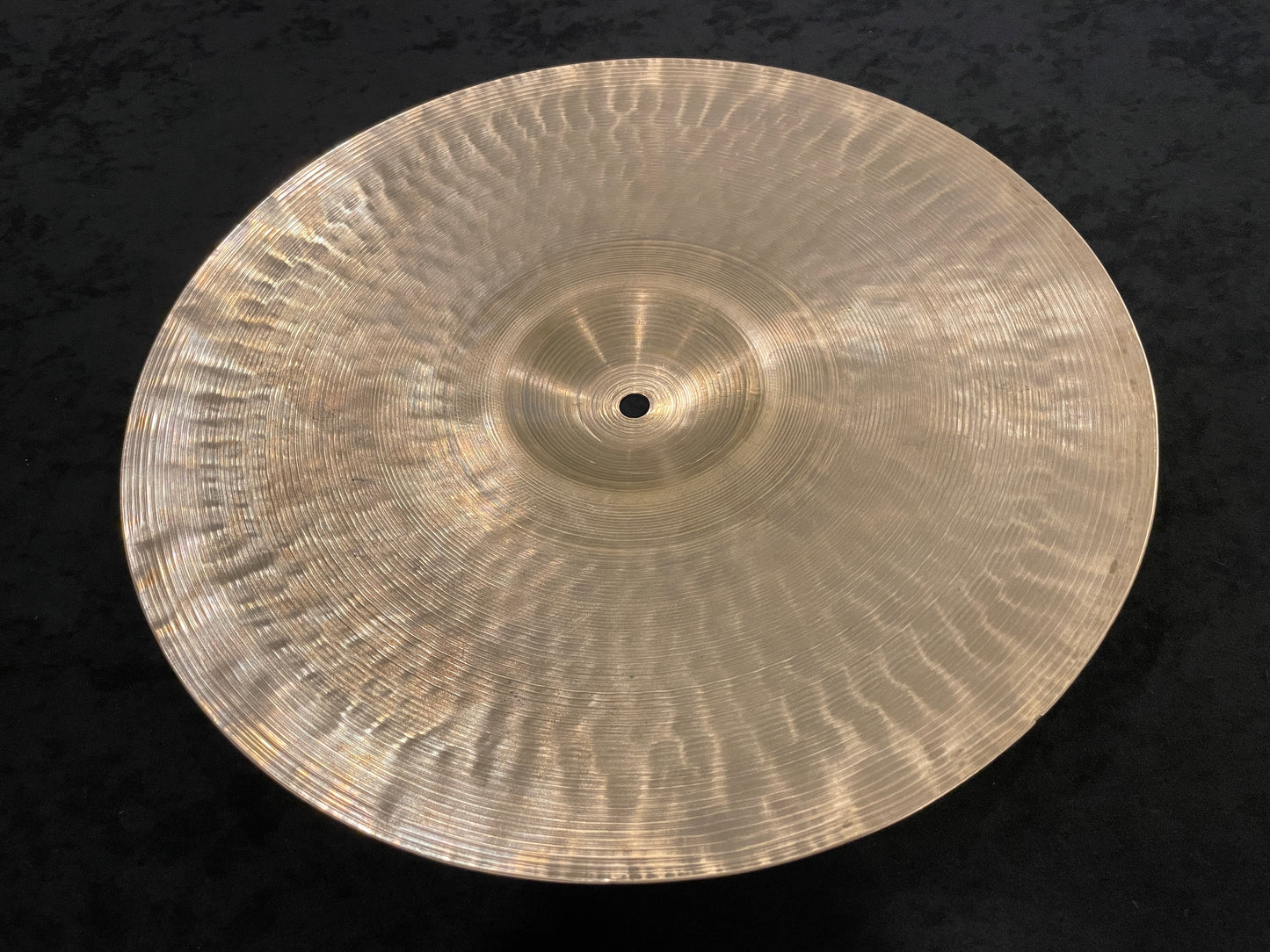14" Zildjian A 1940s-50s Trans Stamp Hi-Hat Single / Small Ride Cymbal 1172g #718 *Video Demo*