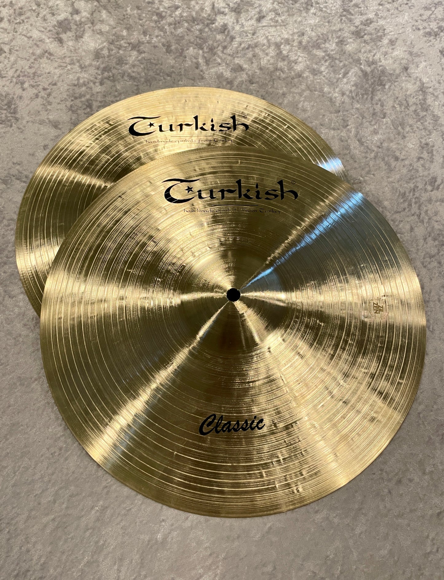 15" Turkish Cymbals Classic Series Hi-Hat Cymbal Pair 1226/1438g *Sound File*