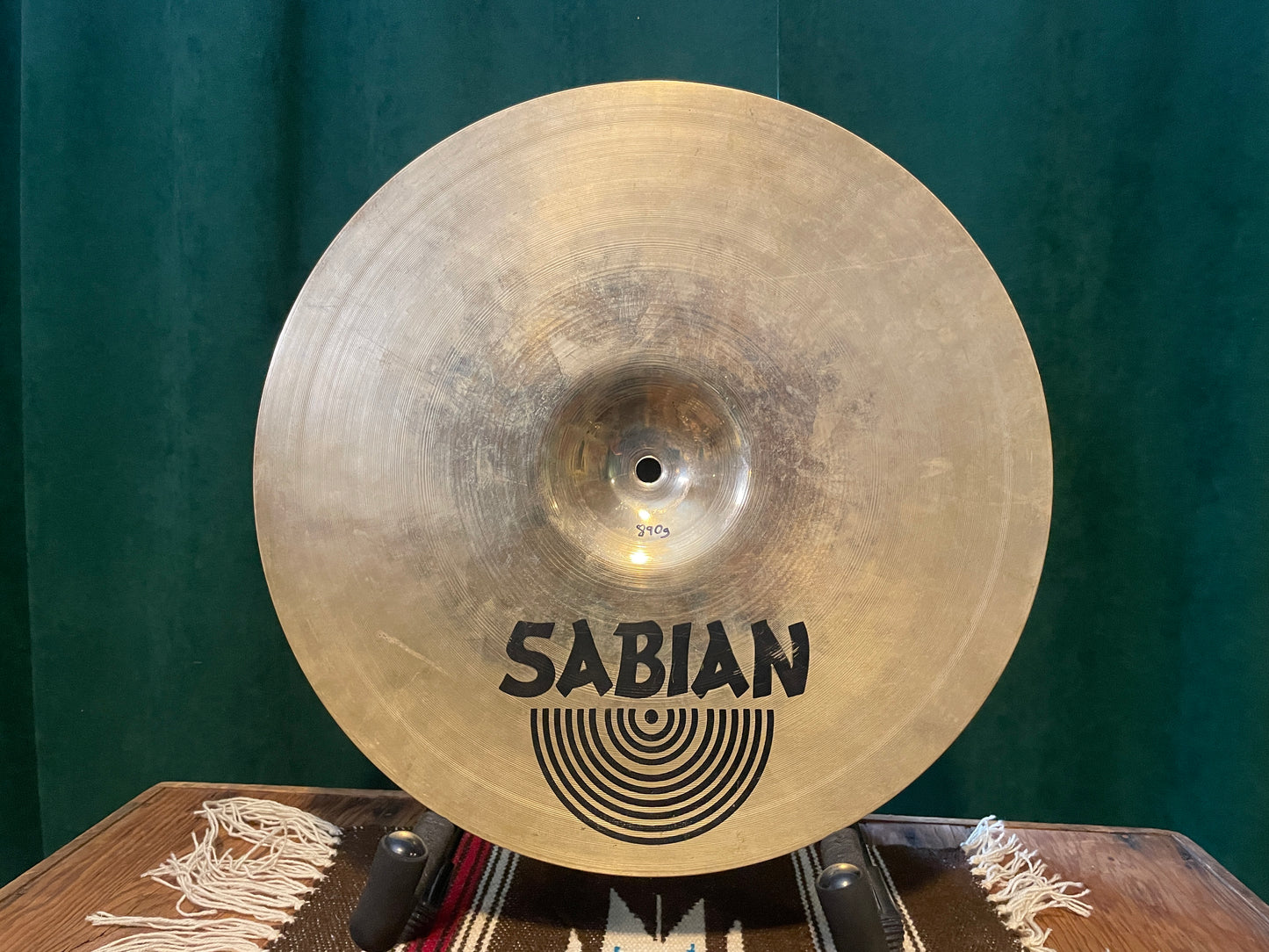 15" Sabian AAX Dark Crash Cymbal 890g