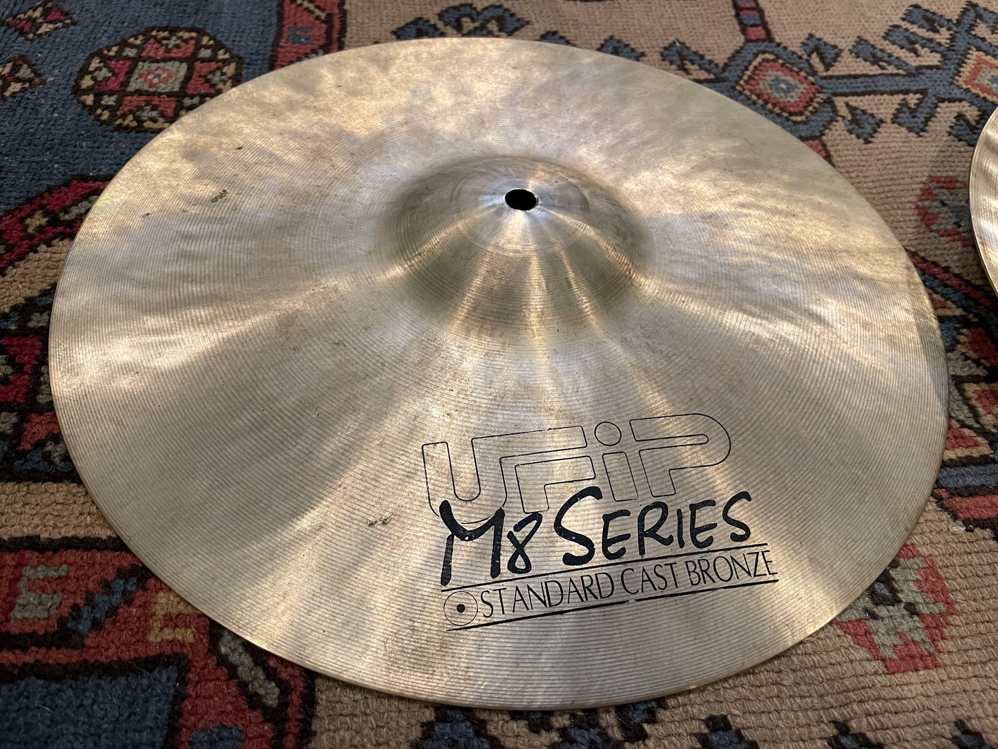 14" UFIP M8 Series Hi-Hat Cymbal Pair 1312g/1518g