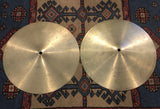 14" Zilco Azco 1970s Hi-Hat Cymbal Pair 760g/938g #652
