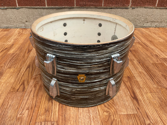 1967 Ludwig 9x13 Tom Drum Oyster Black Pearl