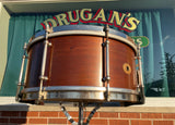 1920s - 1930s Ludwig 6.5x15 Professional Model 8 Lug Wood Snare Drum