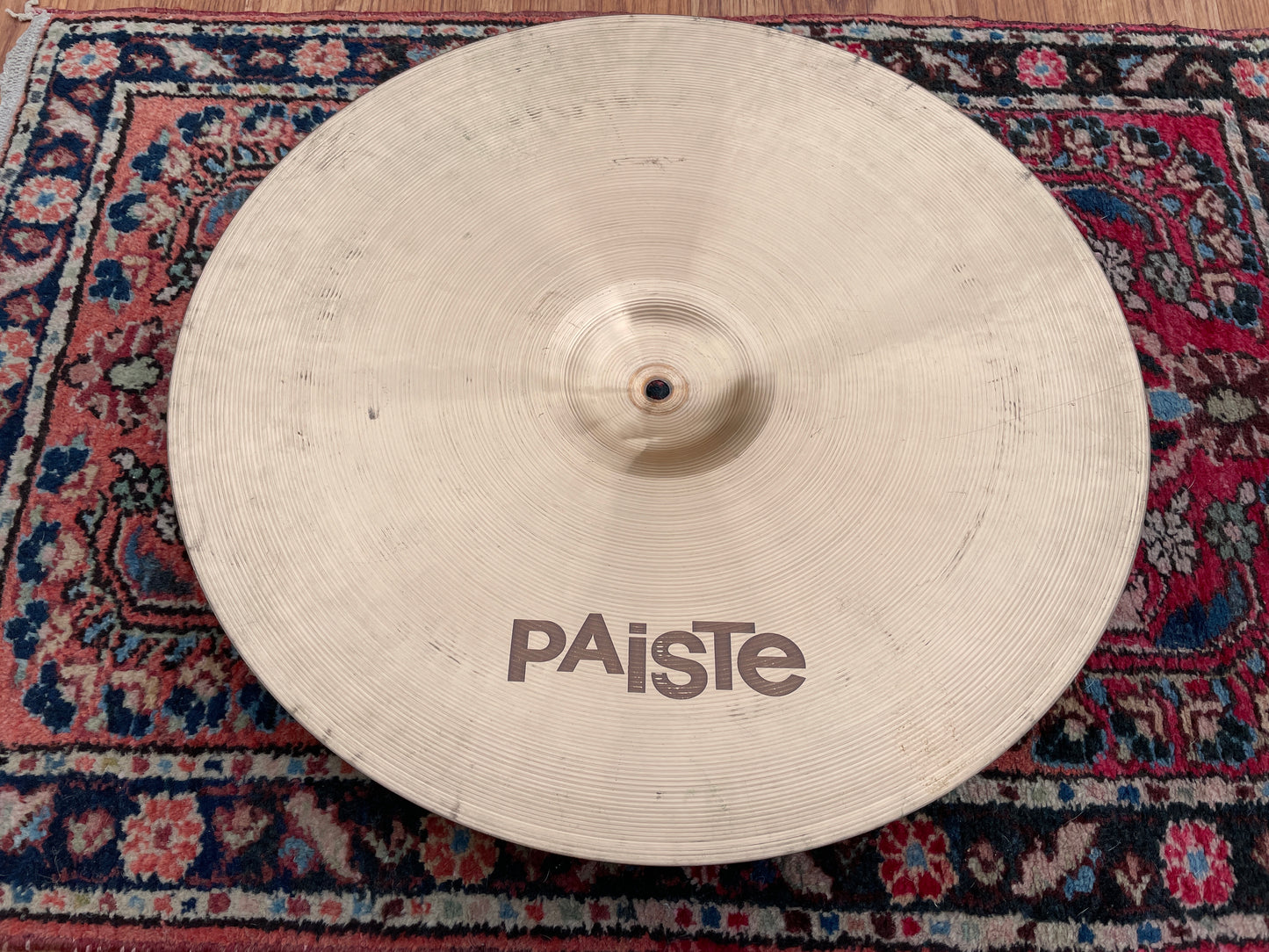 20" Paiste 404 Brown Label Medium Ride Cymbal 1844g