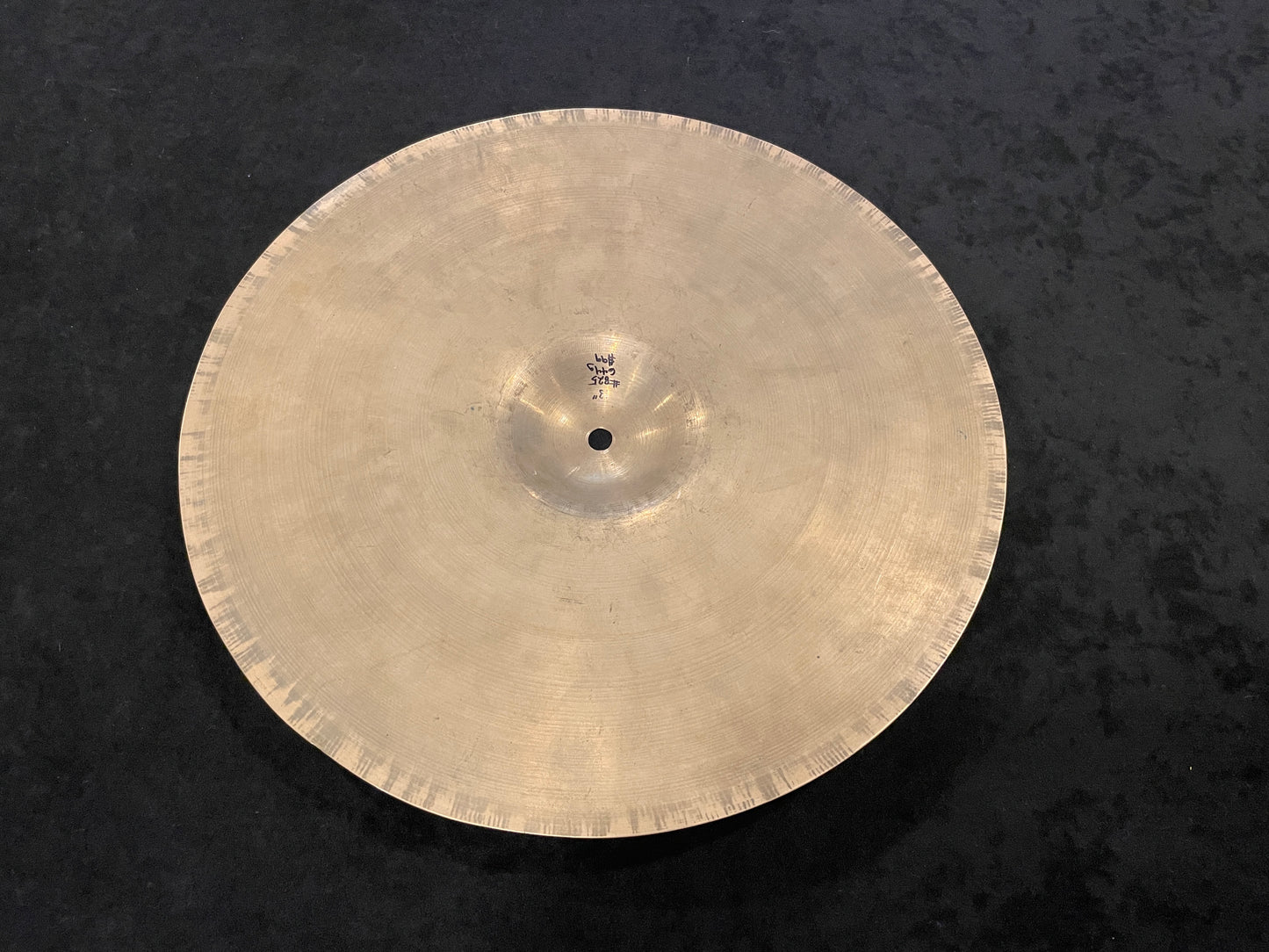 13" Vintage Zenjian Hi-Hat Single / Splash Cymbal 644g #825
