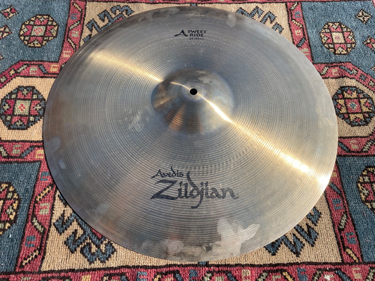 21" Zildjian A Sweet Ride Cymbal 2620g A0079