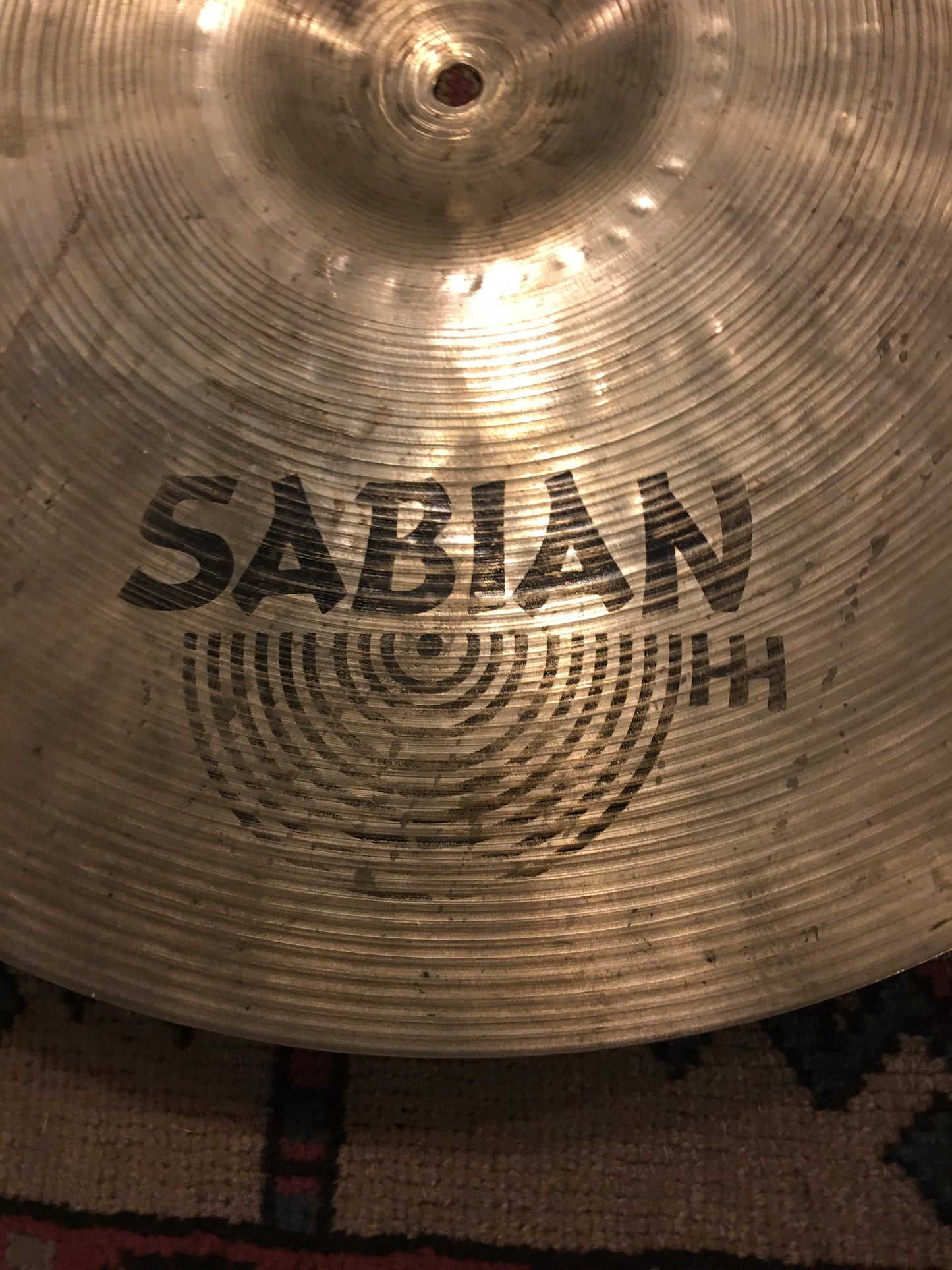 20" Sabian HH 1980s Medium Ride Cymbal 2536g