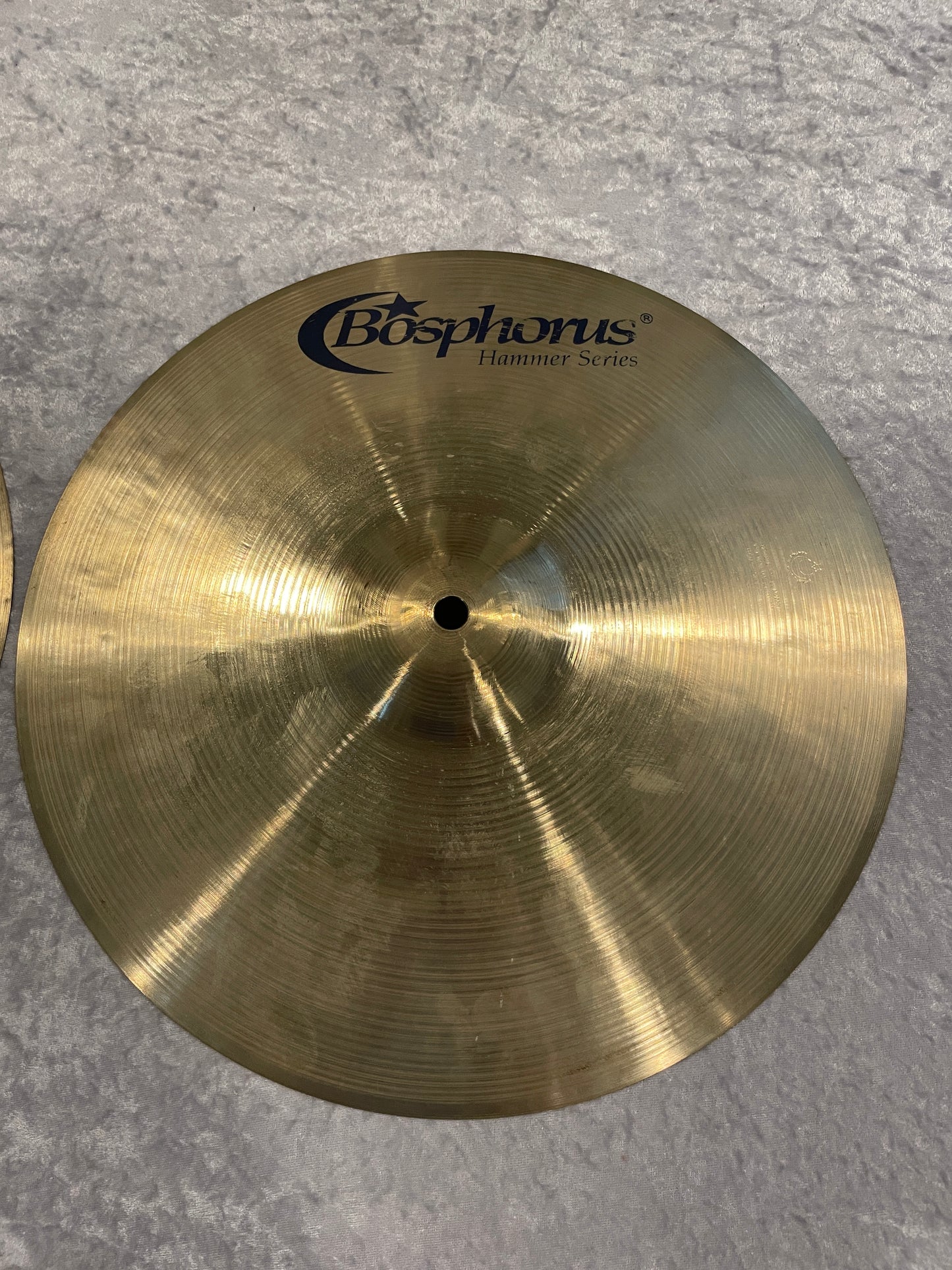 14" Bosphorus Hammer Series Jeff Hamilton Hi-Hat Cymbal Pair 808g/1186g *Video Demo*