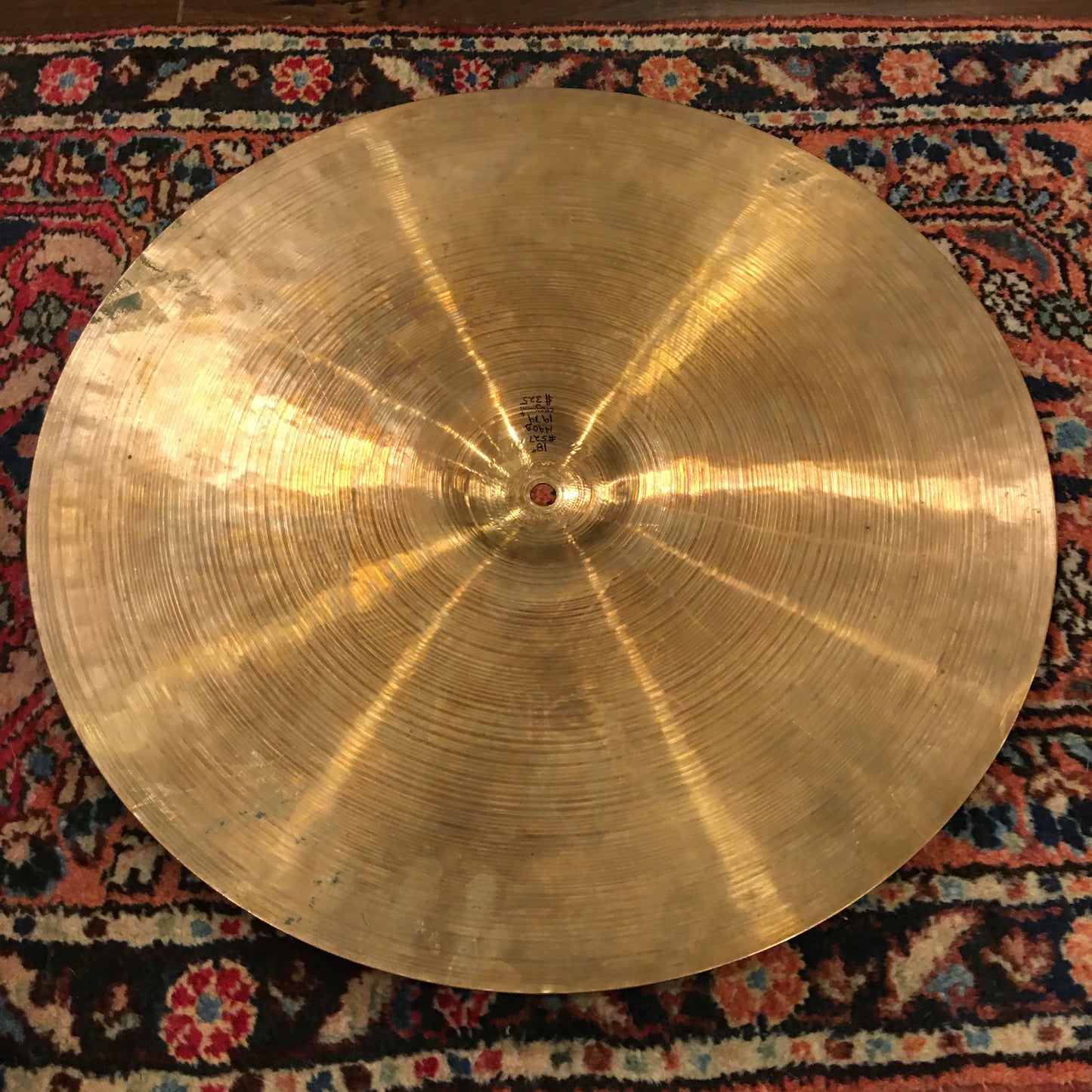 18" Paiste 1974 2002 Crash Cymbal 1490g #527