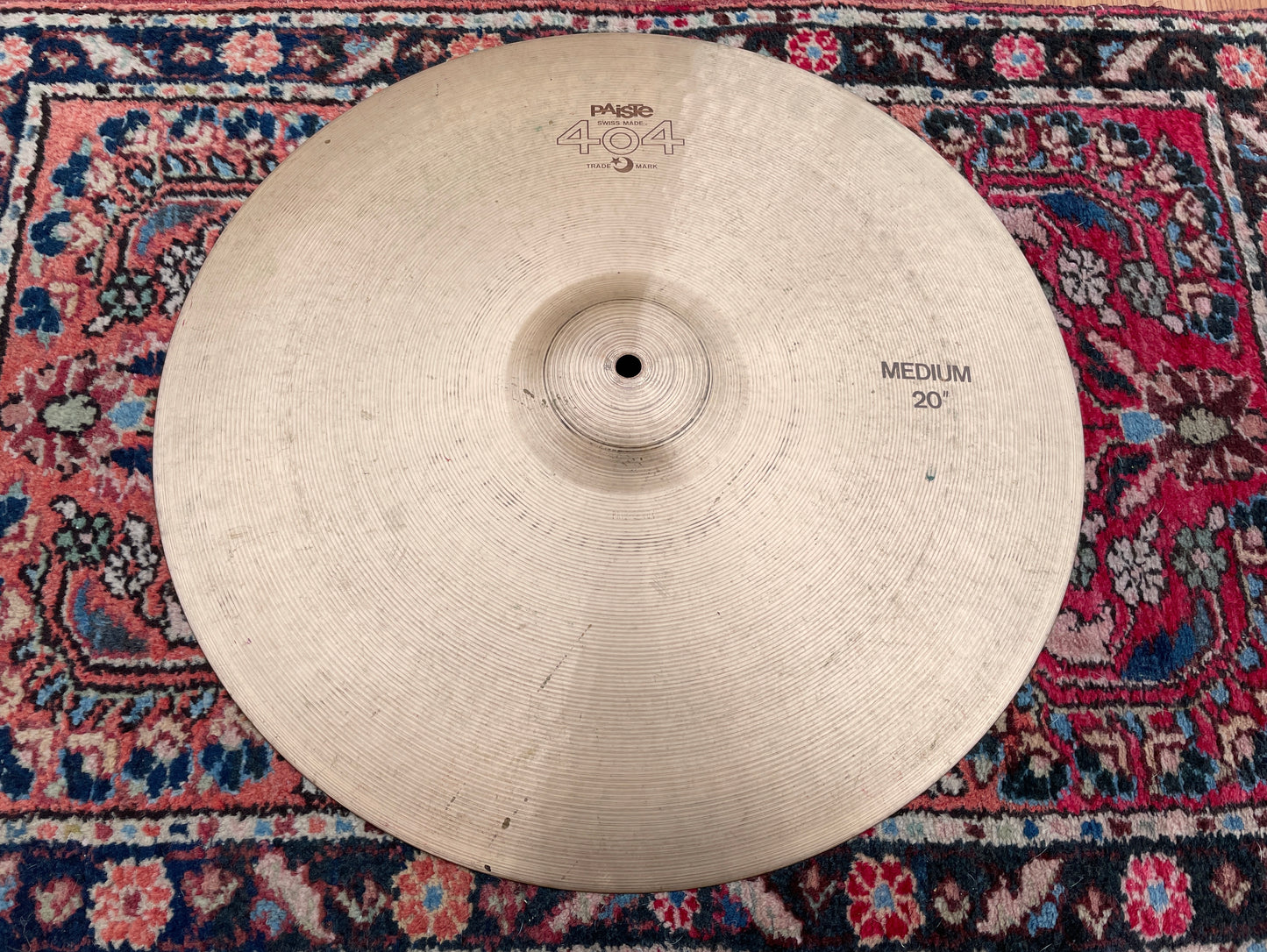 20" Paiste 404 Brown Label Medium Ride Cymbal 1844g