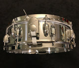 1970 Slingerland Buddy Rich 4X14 Chrome Over Wood 3 ply Snare Drum