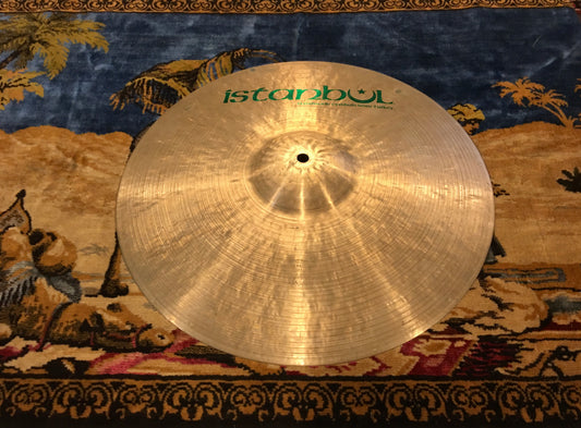 16" Istanbul Pre-Split Green Label Crash Cymbal Mehmet Agop 930g *Sound File*