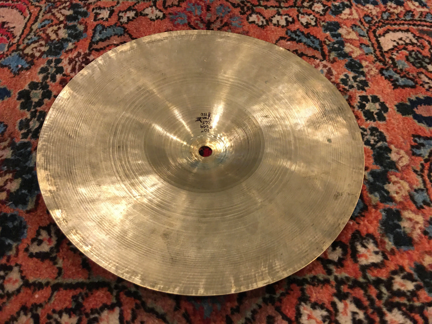10" Zildjian A 1950s Trans Stamp Splash Cymbal 265g #609