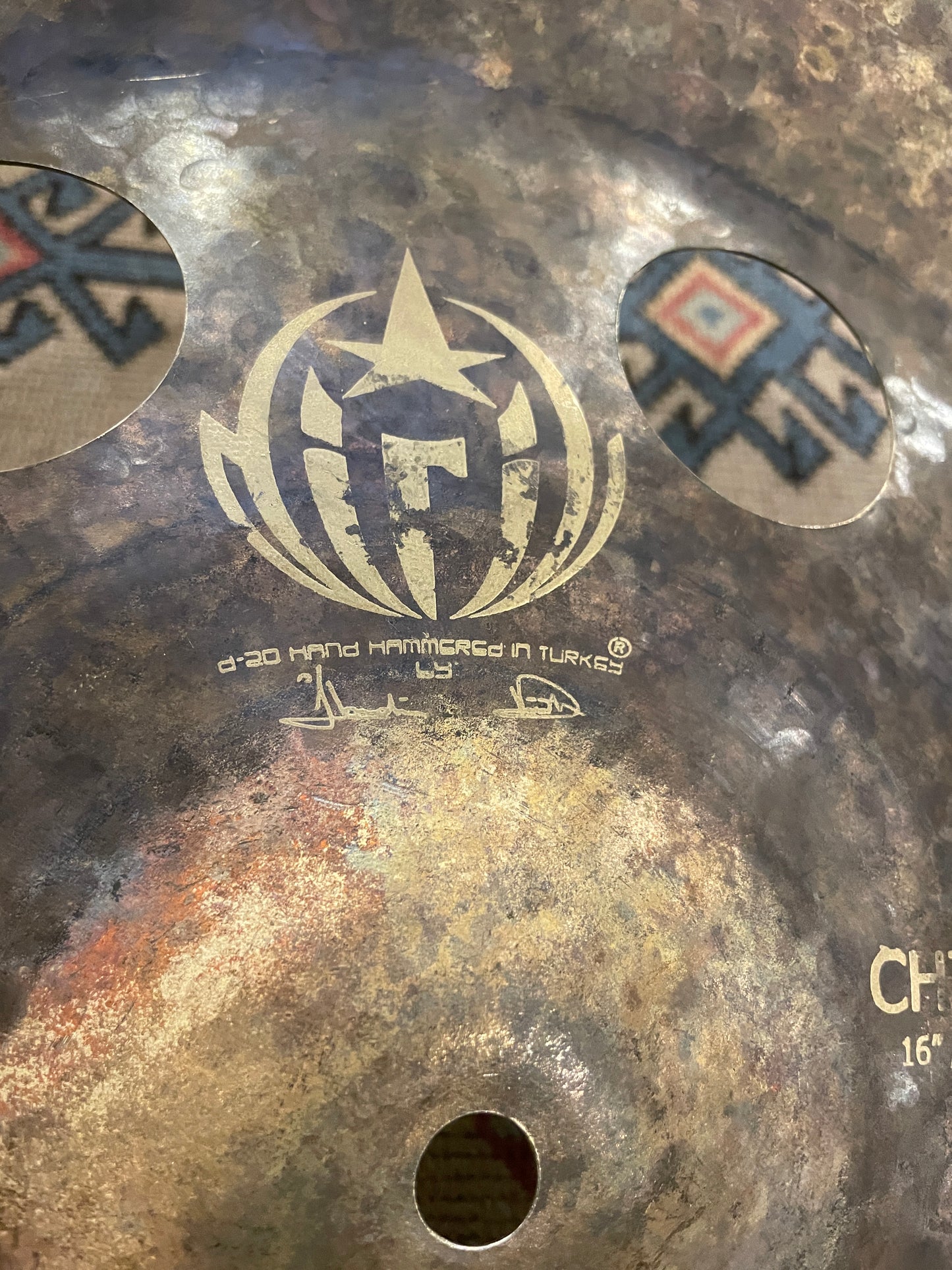 16" Diril Primitive China Cymbal 958g