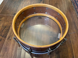 1920s Ludwig & Ludwig 5x14 Professional Model Solid Shell Mahogany Snare Drum