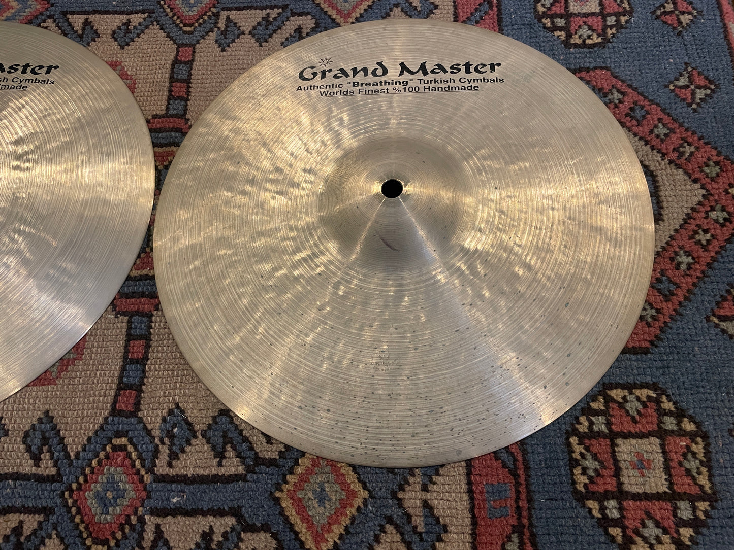 13" Grand Master Desert Glow Regular Hi-Hat Cymbal Pair 834g/888g