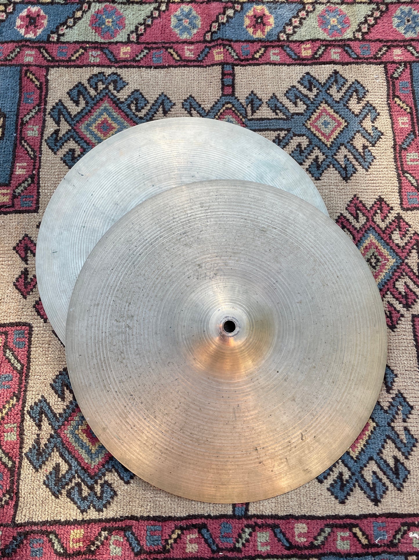 14" Zildjian A 1960s Hi-Hat Cymbal Pair 754g/792g #803 *Video Demo*