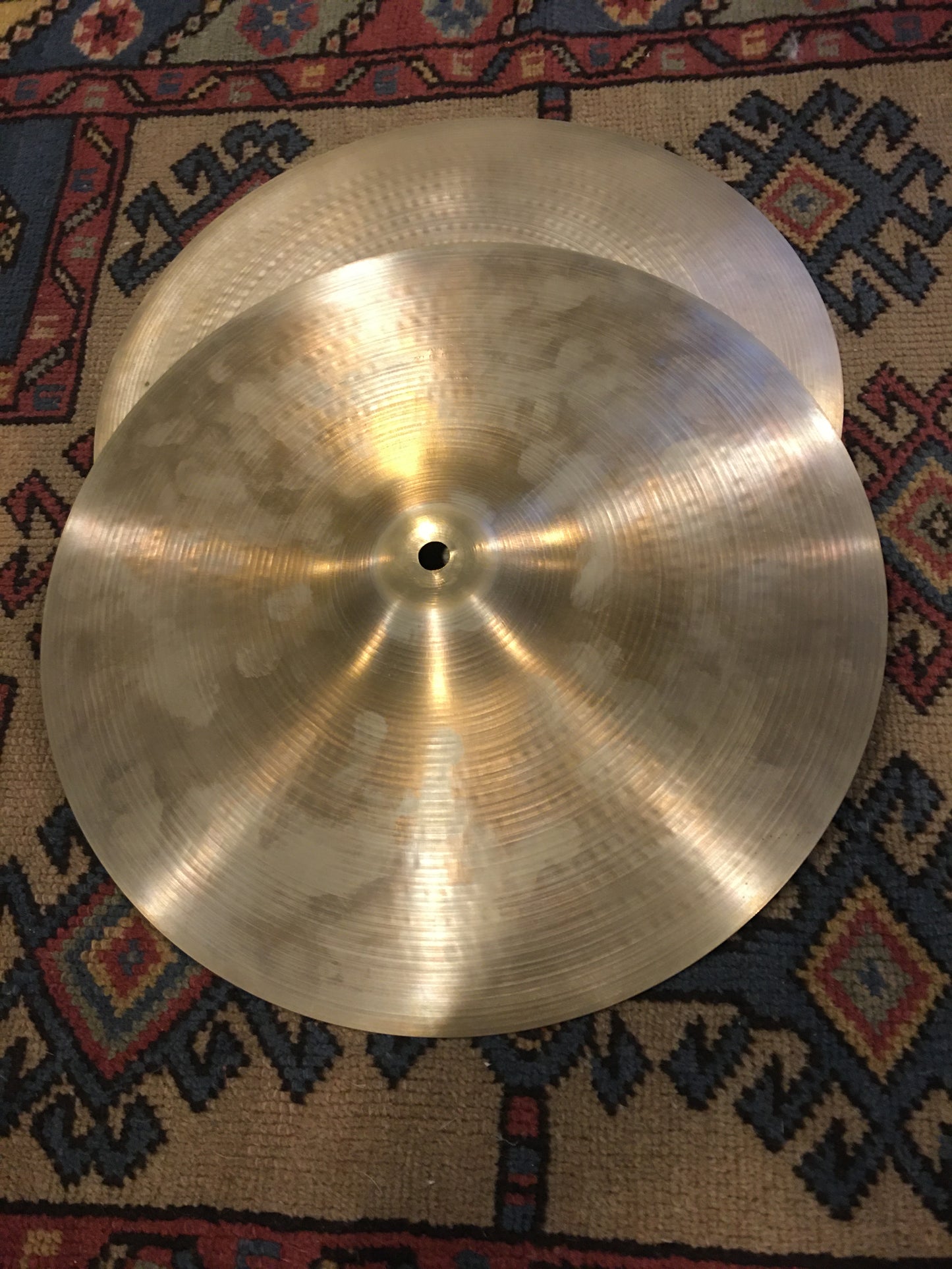 14" Zildjian A 1960s Hi-Hat Cymbal Pair 826g/866g #660