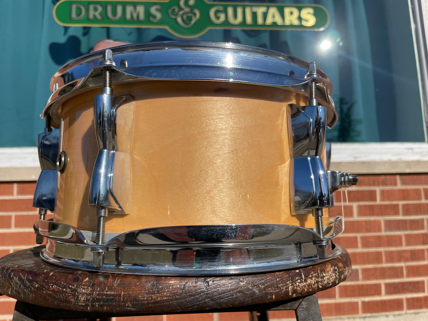 Yamaha Stage Custom 5x10 6-Ply Birch Snare Drum Natural BSD-1050