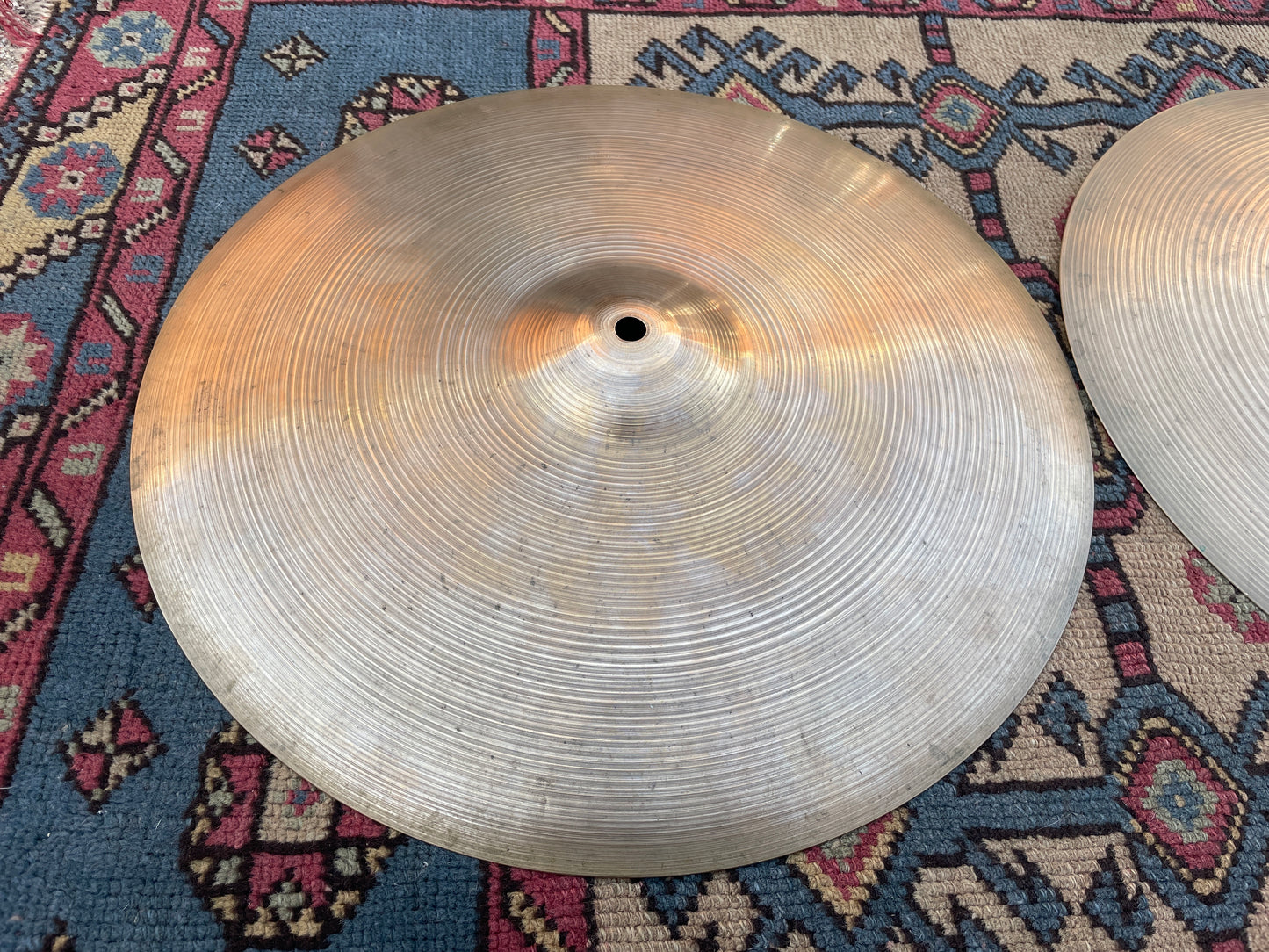 16" Zildjian A 1960s Hi-Hat Cymbal Pair 1014g/1804g #191 *Video Demo*