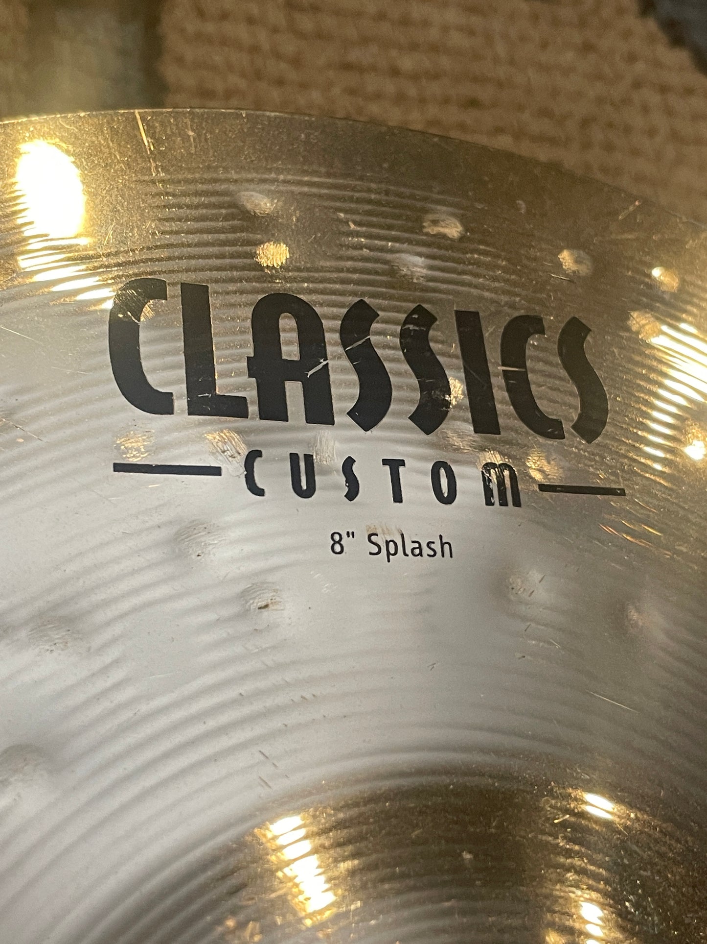 8" Meinl Classics Custom Splash Cymbal CC8S-B 170g