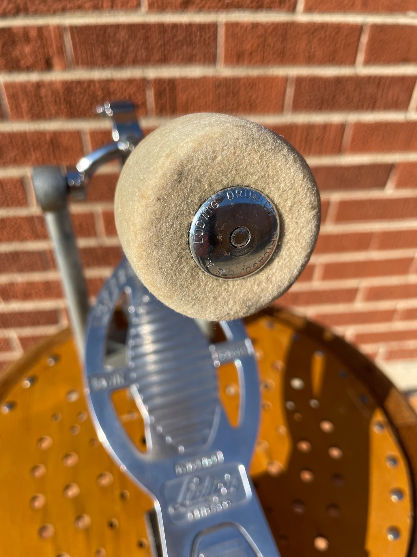 Vintage Ludwig Vitalizer Drums "Relic" Twin Spring Speed King Bass Drum Pedal