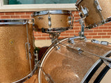 1965 Ludwig Club Date Drum Set w/ Pioneer Snare Champagne Sparkle