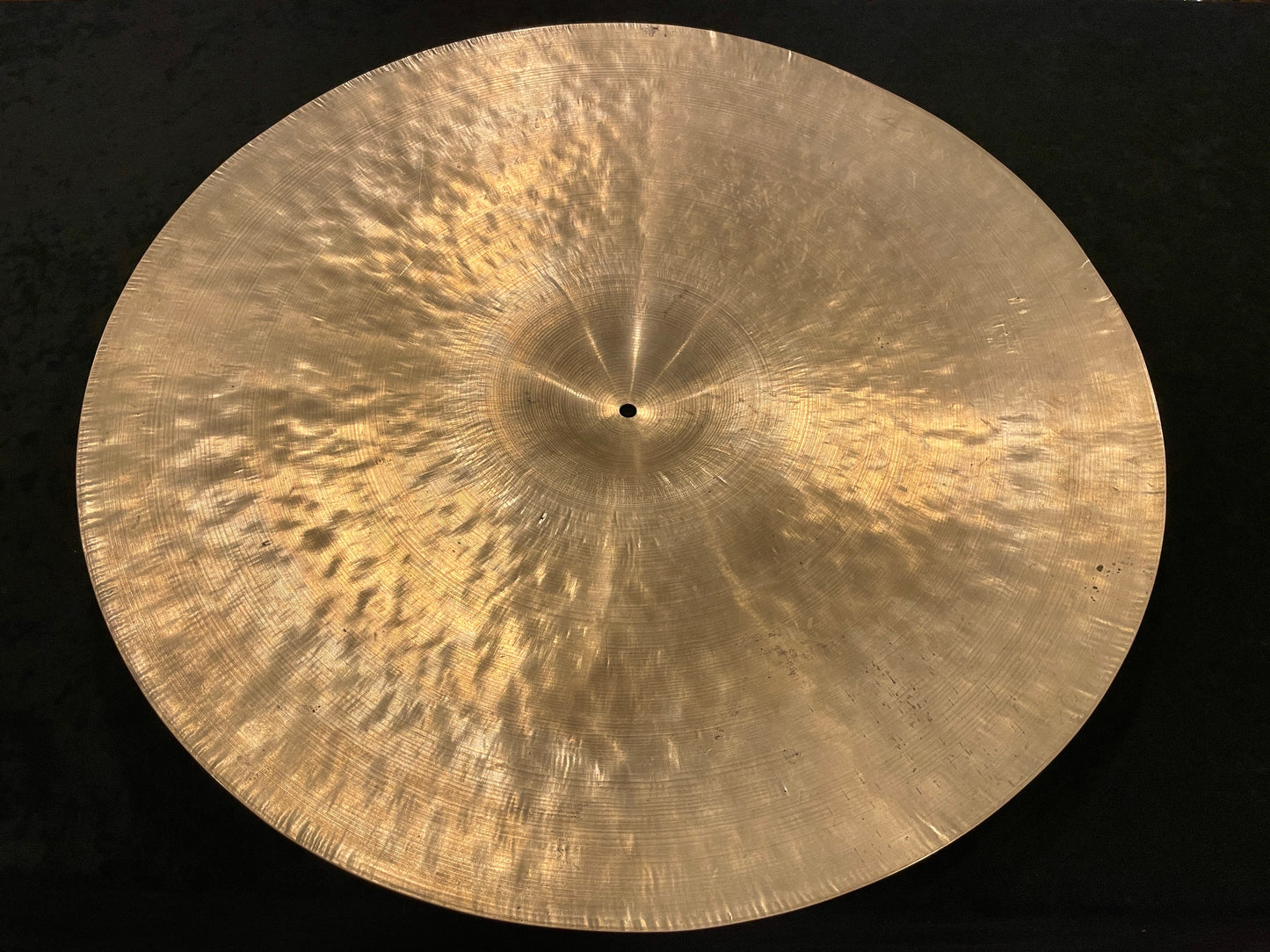24" Pre-UFIP Hand Hammered Ride Cymbal Made in Italy 3112g *Video Demo*