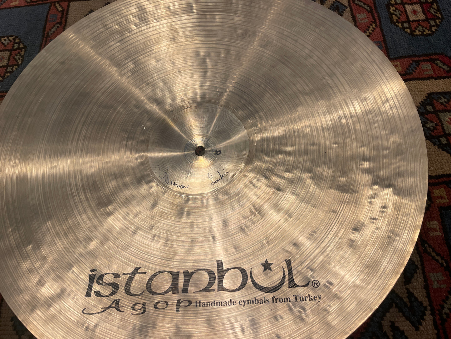20" Istanbul Agop Traditional Medium Crash Cymbal 1770g *Video Demo*