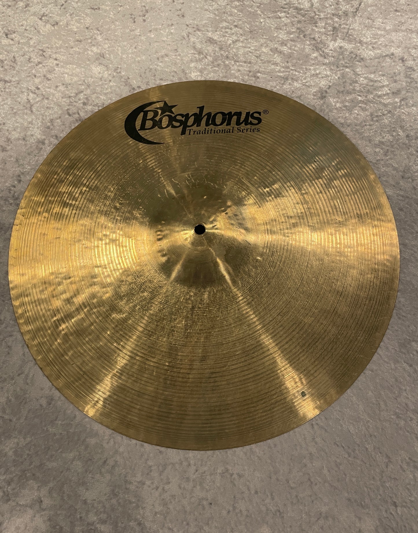 19" Bosphorus Traditional Series Thin Ride Cymbal 1554g