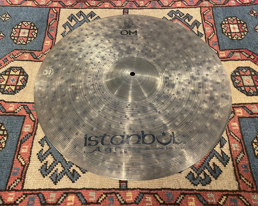 20" Istanbul Agop OM Crash Cymbal 1738g *Video Demo*