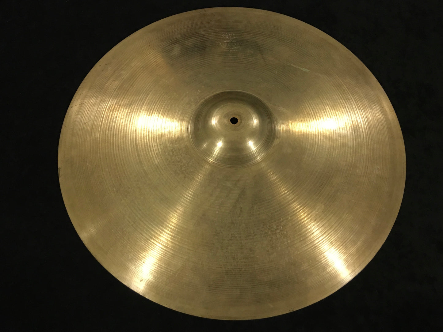 22" Zildjian A 1954-56 Large Stamp Ride Cymbal 2494g #555