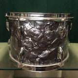 Vintage Made In Japan 8x12 Tom Drum Black Diamond Pearl