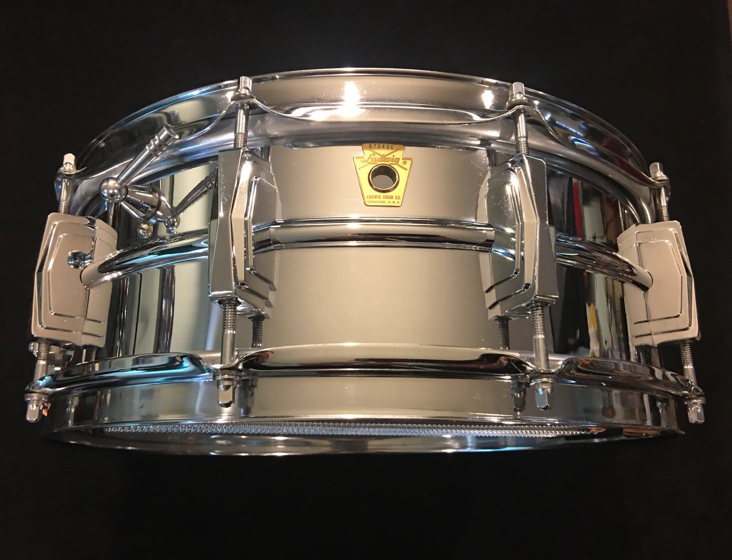 1966 Ludwig Supraphonic 5x14 Snare Drum "JAN 18 1966"