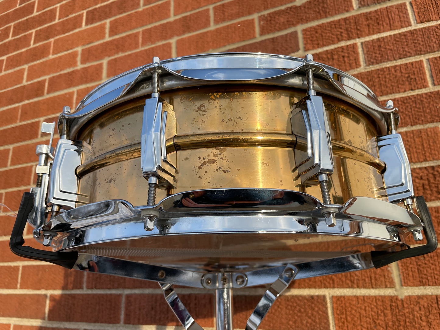 1990s Ludwig LB550 Bronze Supraphonic 5x14 Snare Drum