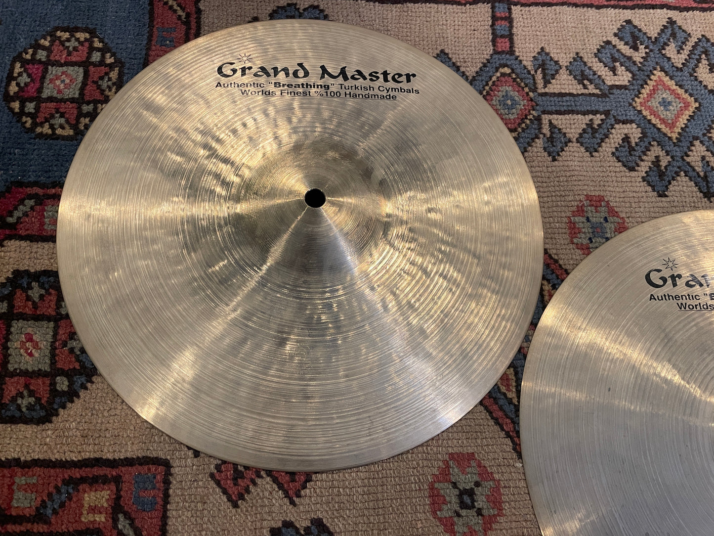 13" Grand Master Desert Glow Regular Hi-Hat Cymbal Pair 834g/888g