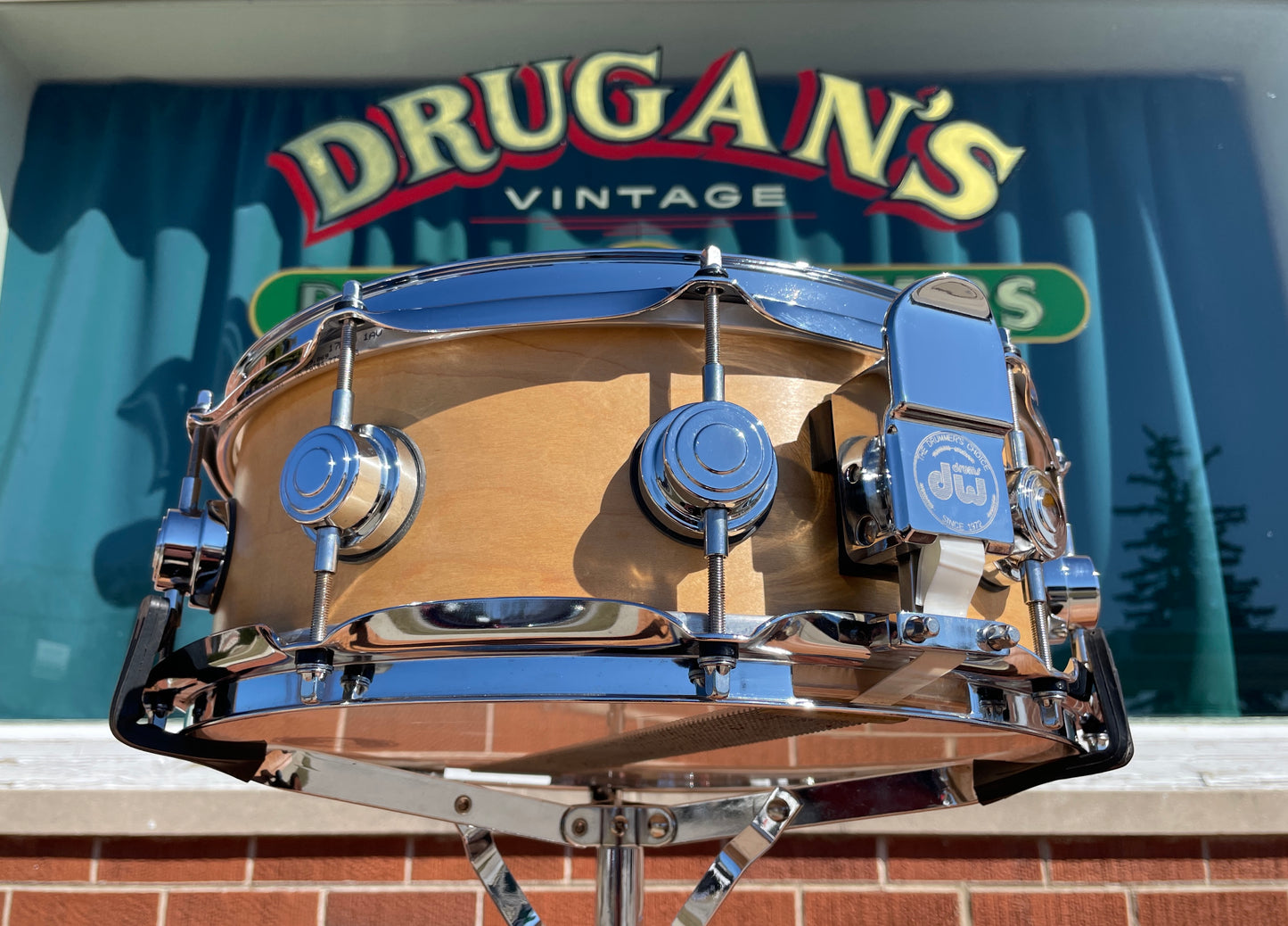 DW Collector's Series 5x14 Maple Snare Drum Natural Drum Workshop Ten & Six
