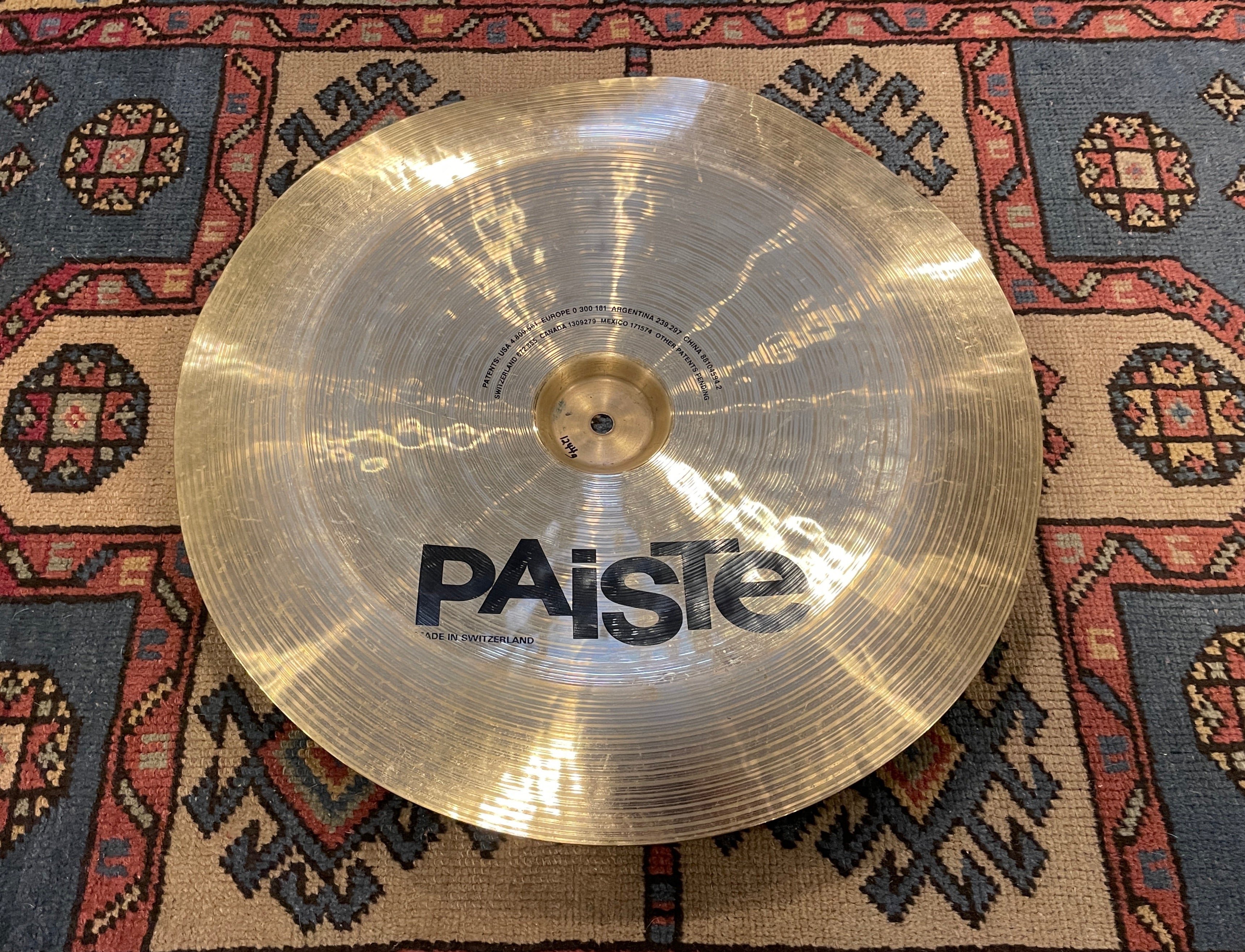 18 Paiste Sound Formula Thin China Cymbal 1244g Drugan s Drums Guitars